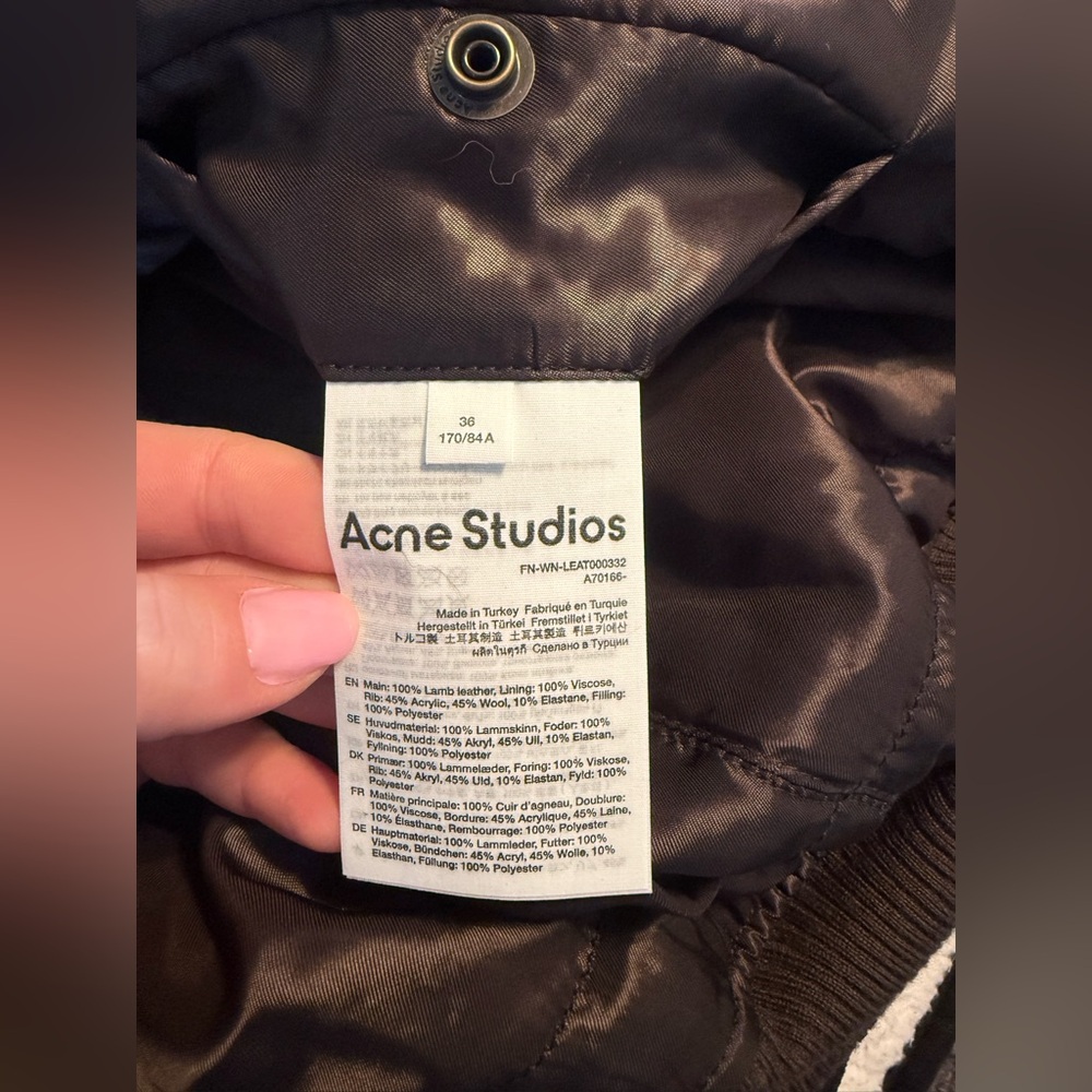 Acne Studios bomber jacket - Picture 3 of 4